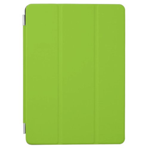 Plain color solid parrot bright lime green iPad air cover