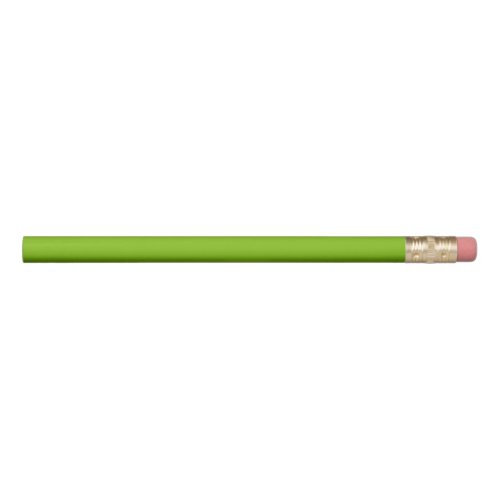 Plain color solid parrot bright lime green pencil