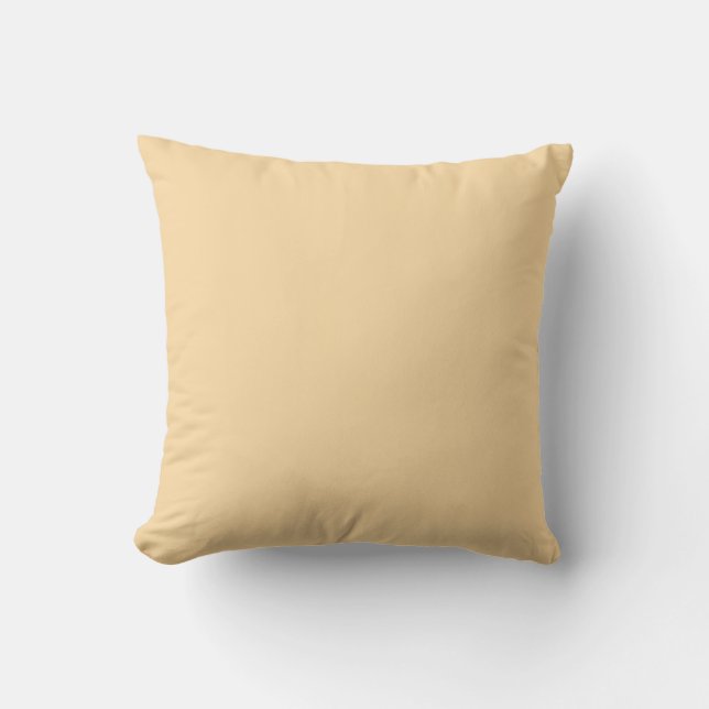 Plain Color  Throw Pillow (Front)