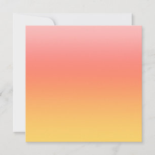 Plain colors - Yellow to Misty Pink ombre