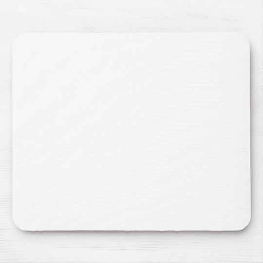 Plain Customizable White Mousepad 