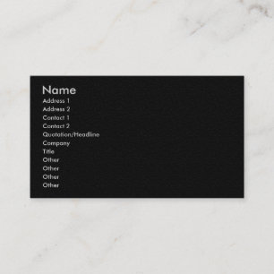 Plain Dark Gray Sandstone Profile Card