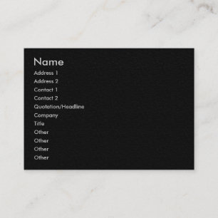 Plain Dark Gray Sandstone Profile Card