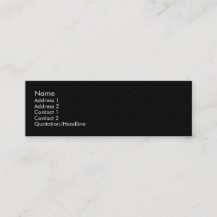 Plain Dark Gray Sandstone Profile Card