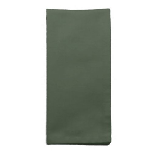Plain Dark Green Cloth Napkin