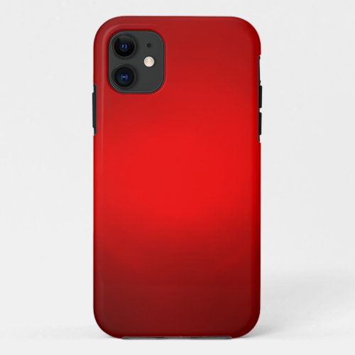 Plain Dark Red Background iPhone 11 Case