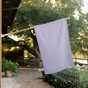 Plain dusty lavender solid color house flag