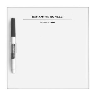 Plain Elegant Attractive Minimalist Dry Erase Board