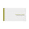 Plain Elegant Modern Simple Olive Stripe on White