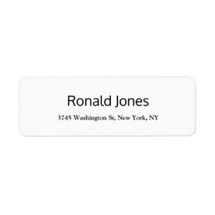 Plain Elegant Professional Creative Modern Label