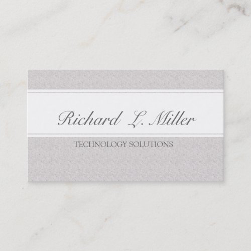 Plain Elegant Style Business Card Templates