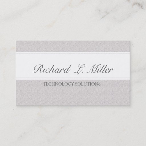Customizable Plain Elegant Style Business Card Templates