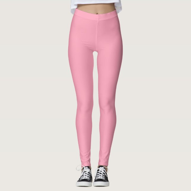 Plain Flamingo Leggings (Front)