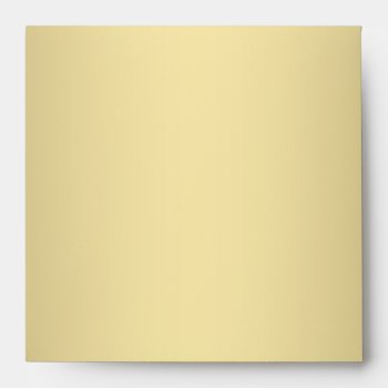Plain Gold Linen Envelopes by decembermorning at Zazzle