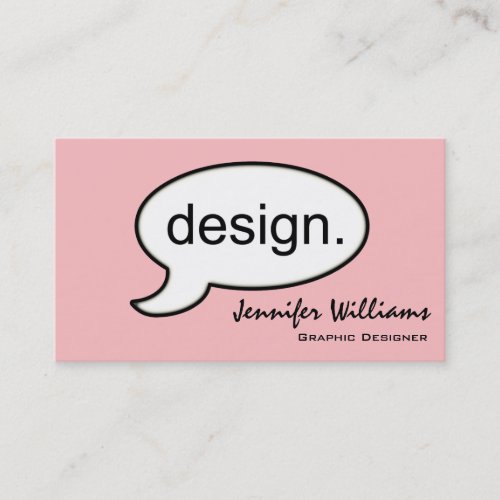 Plain Graphic Designer Design Modern Business Card