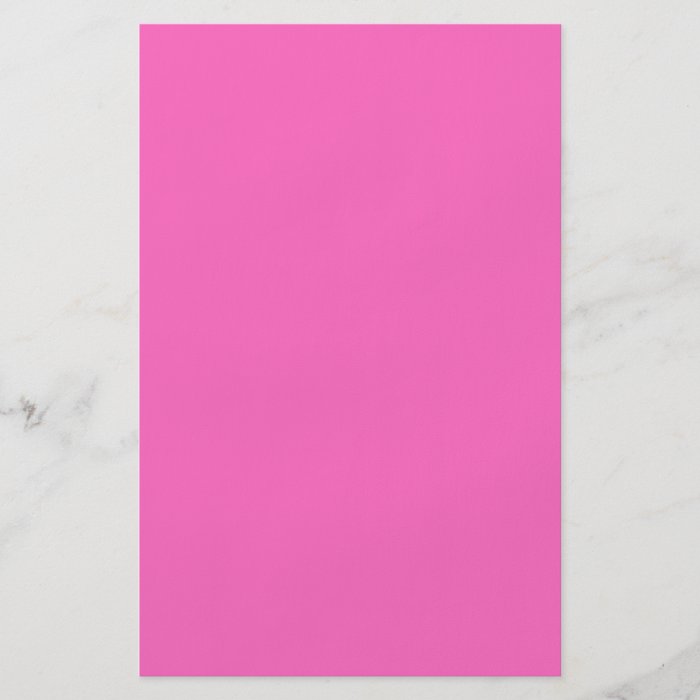 Plain Hot Pink Background Full Color Flyer