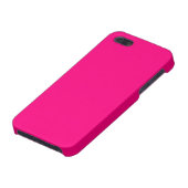 Plain Hot Pink iPhone 5/5S Case (Bottom)