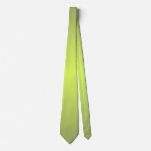 Plain Lemon Lime Neck Tie