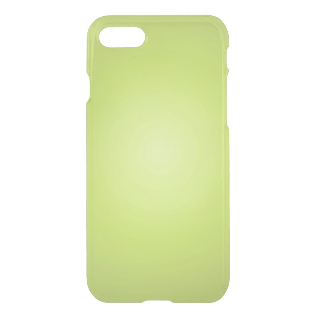 Plain Lemon Lime Uncommon iPhone Case (Back)
