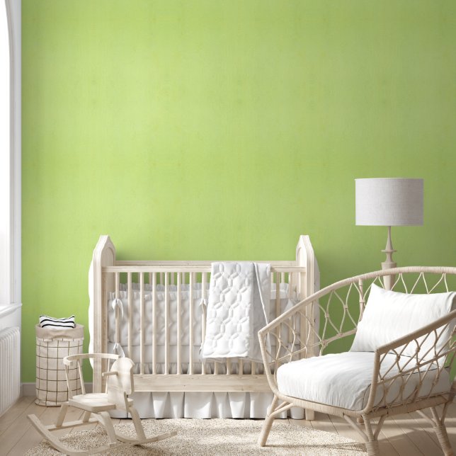 Plain light lime green color with subtle texture wallpaper  (Kids)