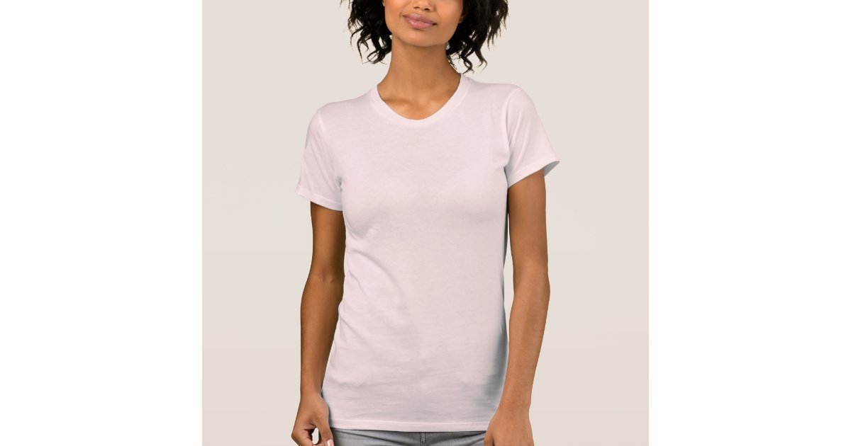 light pale t-shirt for women, ladies | Zazzle