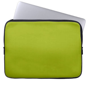 Plain Lime Green Laptop Sleeve