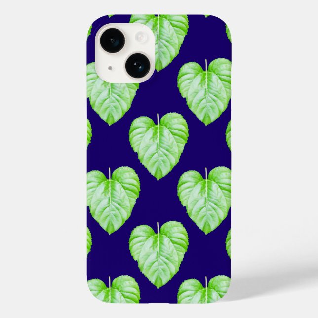 Plain lovely leaves Case-Mate iPhone case (Back)