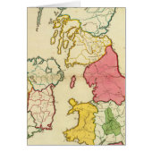 Plain map British Islands (Front)