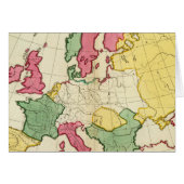 Plain map Europe (Front Horizontal)