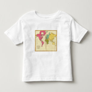 Plain map World Toddler T-shirt