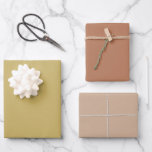 Plain Maple Apple Cashmere Brown Shades 3 Tones Wrapping Paper Sheets<br><div class="desc">Discover the captivating beauty of our Brown Shades collection! Immerse yourself in the subtlety of Canadian Maple, embrace the understated elegance of Caramel Apple, and command attention with the sophistication of Cashmere in this 3 brown tones collection. Get ready to elevate your celebrations with a touch of timeless allure using...</div>