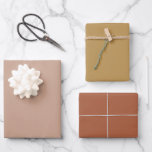 Plain Mars Maple Sugar Brown Shades 3 Tones Wrapping Paper Sheets<br><div class="desc">Discover the captivating beauty of our Brown Shades collection! Immerse yourself in the subtlety of Maple Sugar, embrace the understated elegance of Maple Syrup and command attention with the sophistication of Mars Brown in this 3 brown tones collection. Get ready to elevate your celebrations with a touch of timeless allure...</div>