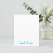 Plain Minimalist Professional Casual Handwriting (Standing Front)