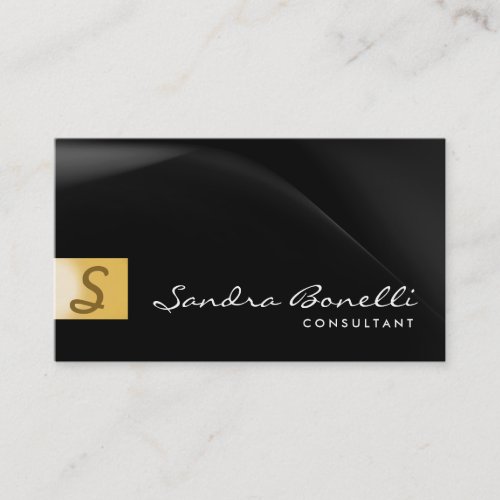 Plain Modern Professional Consultant Business Card