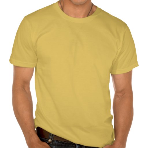 Plain mustard yellow organic t-shirt for men