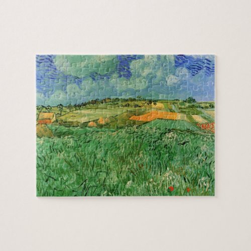 Plain Near Auvers by Vincent van Gogh Jigsaw Puzzle