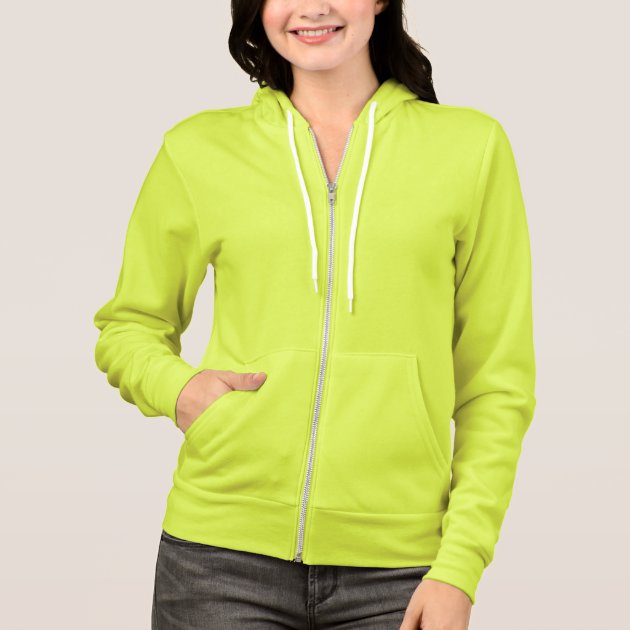 plain neon hoodie