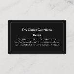 [ Thumbnail: Plain, Neutral & Dapper Business Card ]