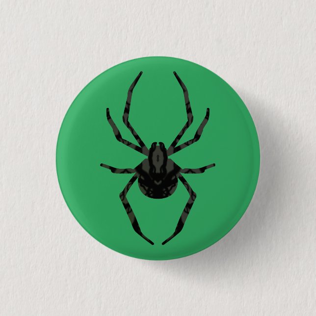 Plain Old Spider Button (Front)