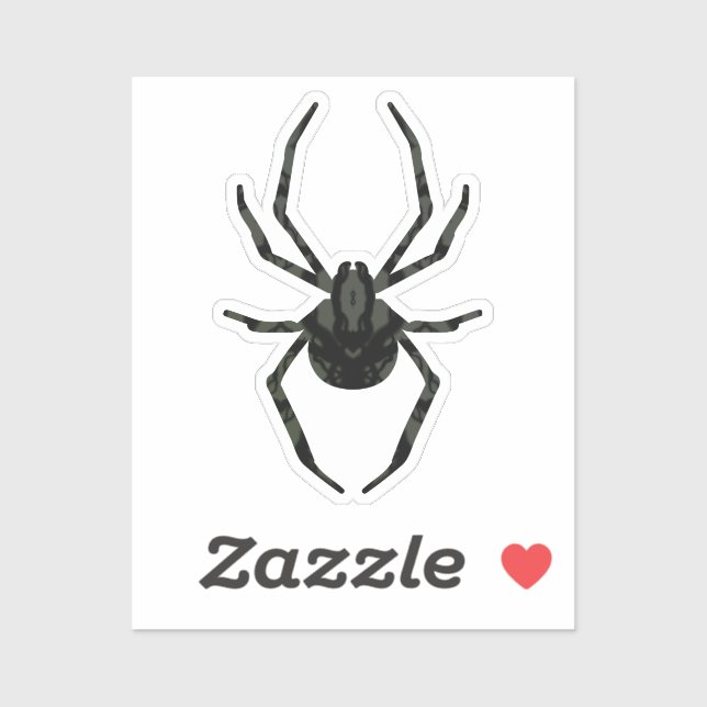 Plain Old Spider Sticker (Sheet)