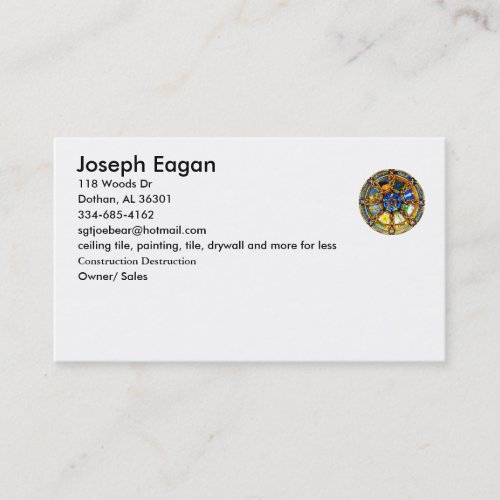 plain pagan business card templates