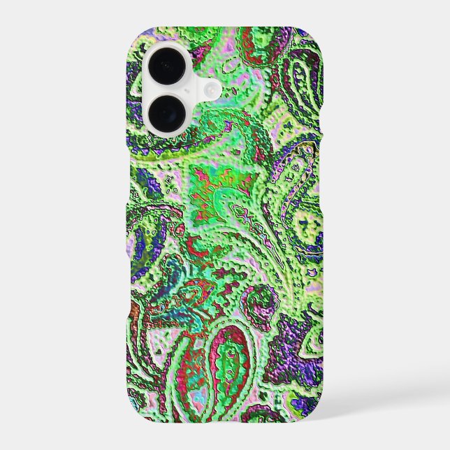 Plain Paisley 1 Case-Mate iPhone Case (Back)