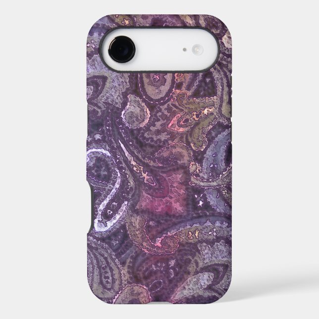 Plain Paisley 3 Case-Mate iPhone Case (Back)