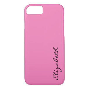 Plain Pink Background iPhone 8/7 Case