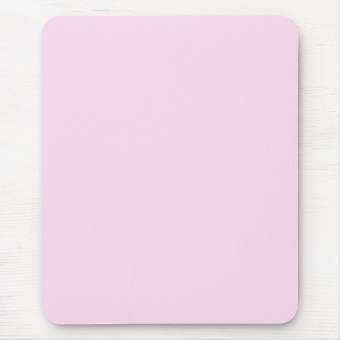 Plain Pink Background Mouse Pad