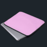 Plain Pink Laptop Sleeve<br><div class="desc">Customize this basic blank girly girl pink sleeve with your own text or picture by clicking Customize it! You can also change the background color</div>