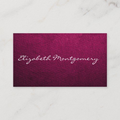 Plain Pink Modern Professional Business Cards