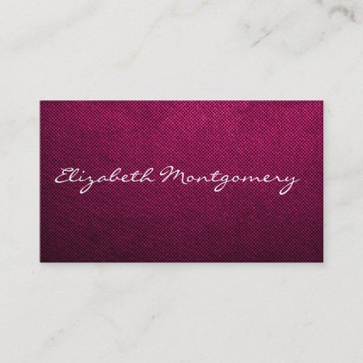 Customizable Plain Pink Modern Professional Business Cards