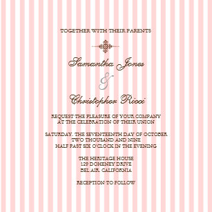 plain pink invitations zazzle