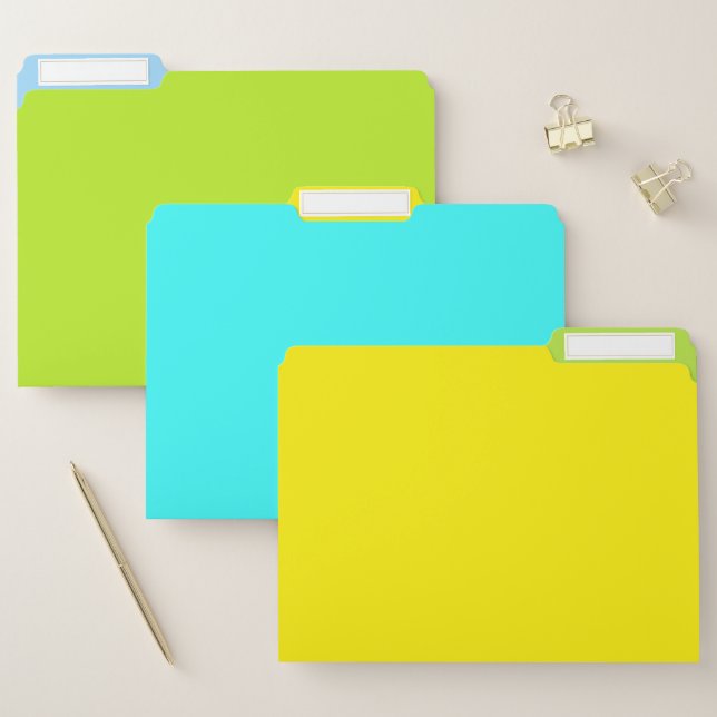 Plain plain plain file folder (Set)